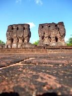 Ruins of Royal Palace in Polonnaruwa, Sri Lanka