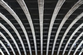 transport bridge metal structure arch