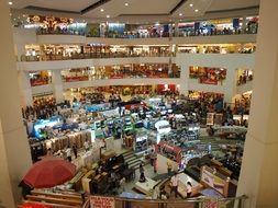 photo of a large shopping center