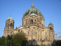 side view of cathedral, germany, berlin