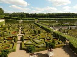 france chateau de villandry royal castle garden