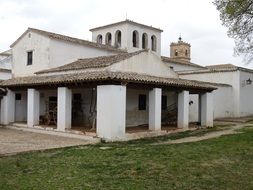 old farmhouse, spain, castile, la mancha