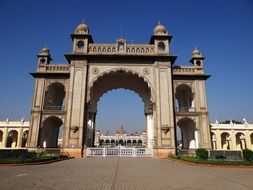 mysore palace gate India architecture