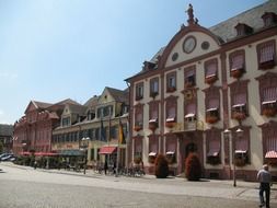 luxury hotel on old street, germany, offenburg