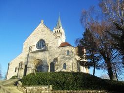 church on the schlossberg, switzerland, romanshorn