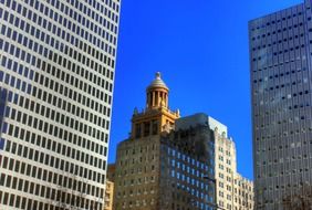 cityscape of the Skyscrapers in Houston, Texas