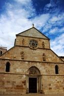 Church of the Assumption of Mary at sky, croatia, pag