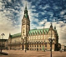 Town Hall in Hamburg, Germany