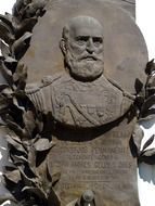 stone sculpture at the cemetery