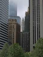 skyscrapers, usa, chicago