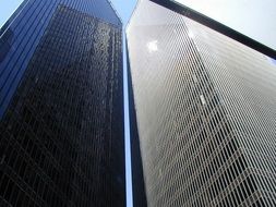 High skyscrapers in houston,texas