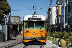 photo of urban transportation in san francisco in california