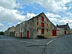 abandoned old stores buildings, scotland