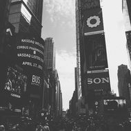 times square billboards