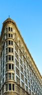 top of flat-iron building, usa, california, san francisco