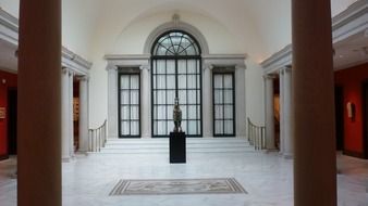 byzantine gallery of Dumbarton Oaks Museum, usa, washington dc