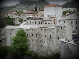 Old town of Mostar in Bosnia and Herzegovina