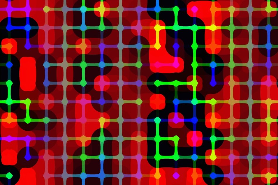 Colorful meditation patterns