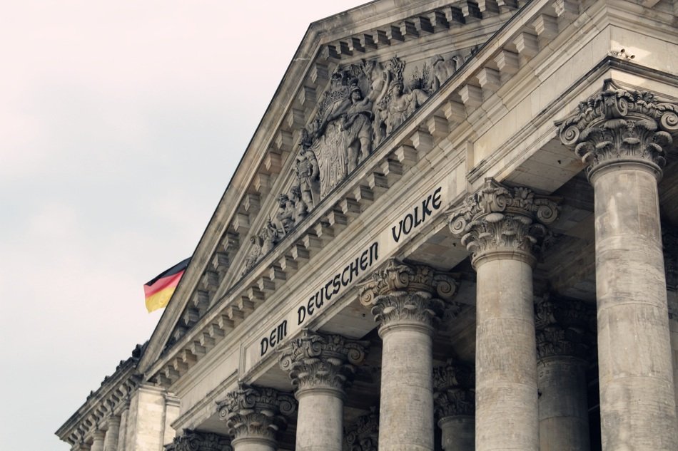 bundestag, top of government building, germany, berlin