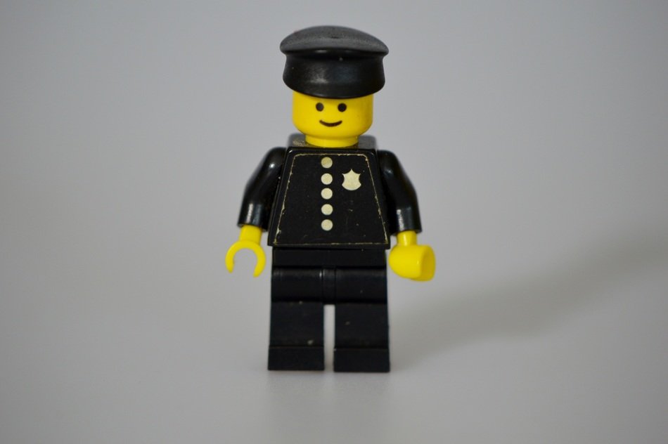 lego children colorful policemen toy