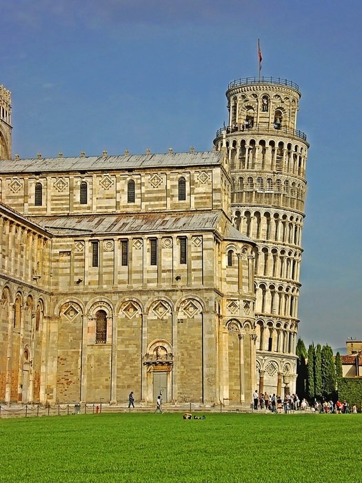 tower of pisa in italy