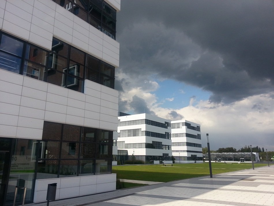 campus buildings of Rhine-Waal University of Applied Sciences, germany, kleve
