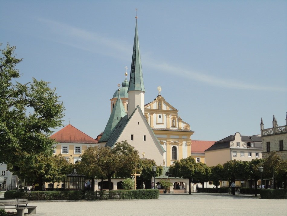 Our Lady chapel, housing the shrine to the Black Madonna in germany, altötting