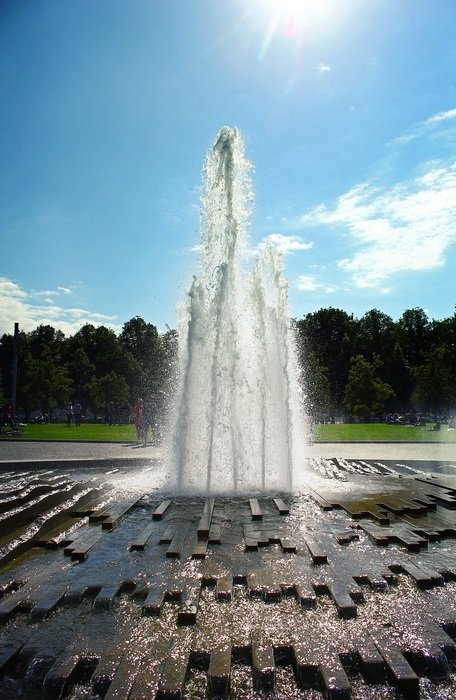 Fountain at Dome, germany, Berlin