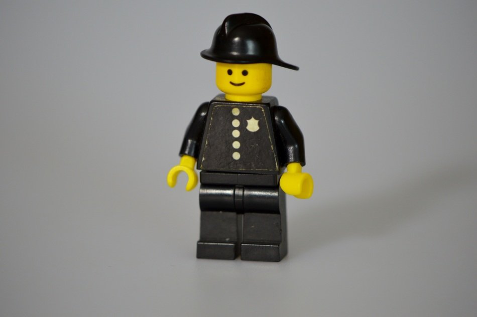 lego policeman toy for children play