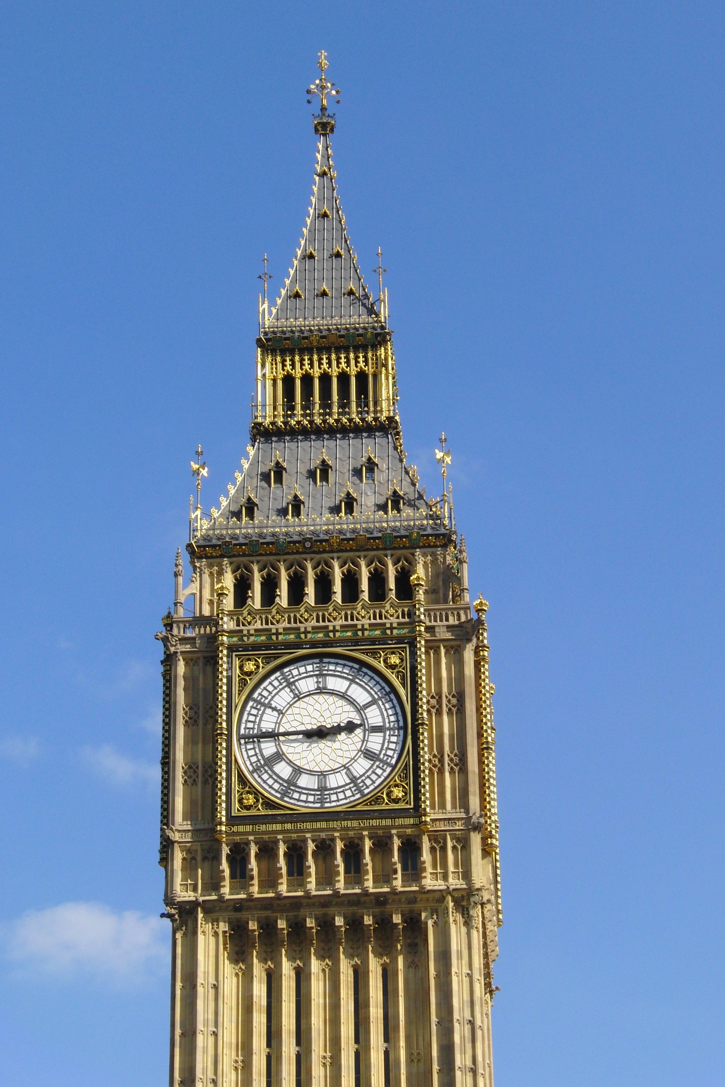 Big Ben Clock On The Tower In London Uk Free Image Download