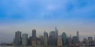 manhattan buildings cityscape, usa, nyc