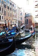 Boat trip in venice city