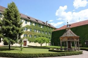 neustift south tyrol italy facade building