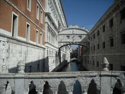 bridge of sighs, symbol of history and romance, italy, venice