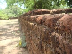 Stone rocks historic architecture of Sri Lanka