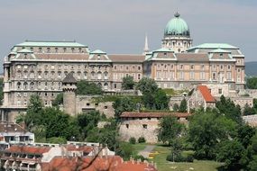 royal palace in hungary