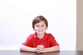 happy smiling boy portraits