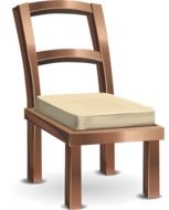 brown wooden chair