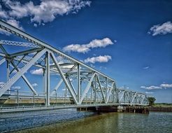 dover bridge above water, usa, maryland, Easton