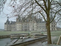 Chambord castle in the Loire Valley