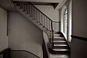 stairs in Brighton synagogue