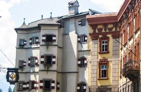 old picturesque buildings, austria, innsbruck