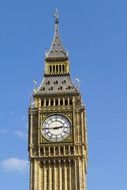 Big Ben clock on the tower in London, UK