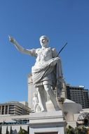 Statue of Caesar at Caesars Palace Hotel Casino, USA, Nevada, Las Vegas