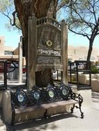 Picture of the beautiful market place in Taos