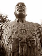 Monument to Martin Luther King Jr. in the US