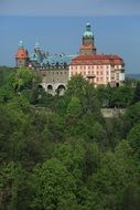 Medieval castle poland monument