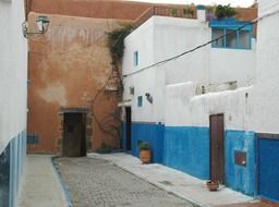 traditional old house, morocco, rabat