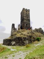 castle on the hazenburk mountain range