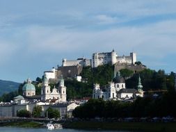 Salzburg historic centre old town